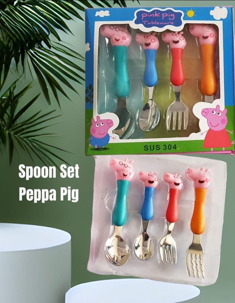 SPOON SET PEPPA PIG